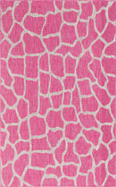 Unique Loom Outdoor Giraffe Rug