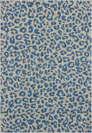 Unique Loom Outdoor Leopard Rug