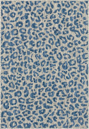 Unique Loom Outdoor Leopard Rug