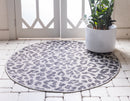 Unique Loom Outdoor Leopard Rug
