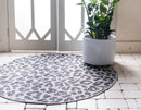 Unique Loom Outdoor Leopard Rug