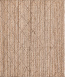 Unique Loom Trellis Braided Jute Rug