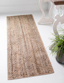 Unique Loom Trellis Braided Jute Rug