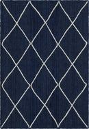 Unique Loom Trellis Braided Jute Rug