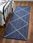 Unique Loom Trellis Braided Jute Rug