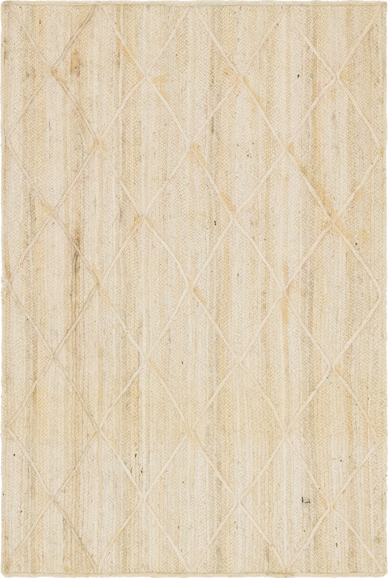 Unique Loom Trellis Braided Jute Rug