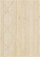 Unique Loom Trellis Braided Jute Rug