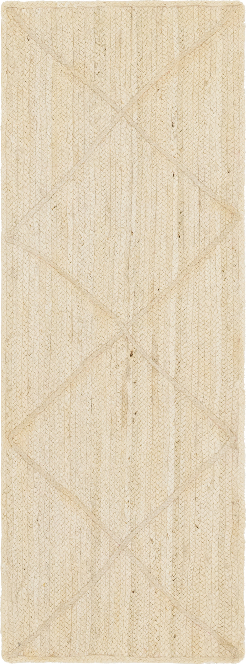 Unique Loom Trellis Braided Jute Rug