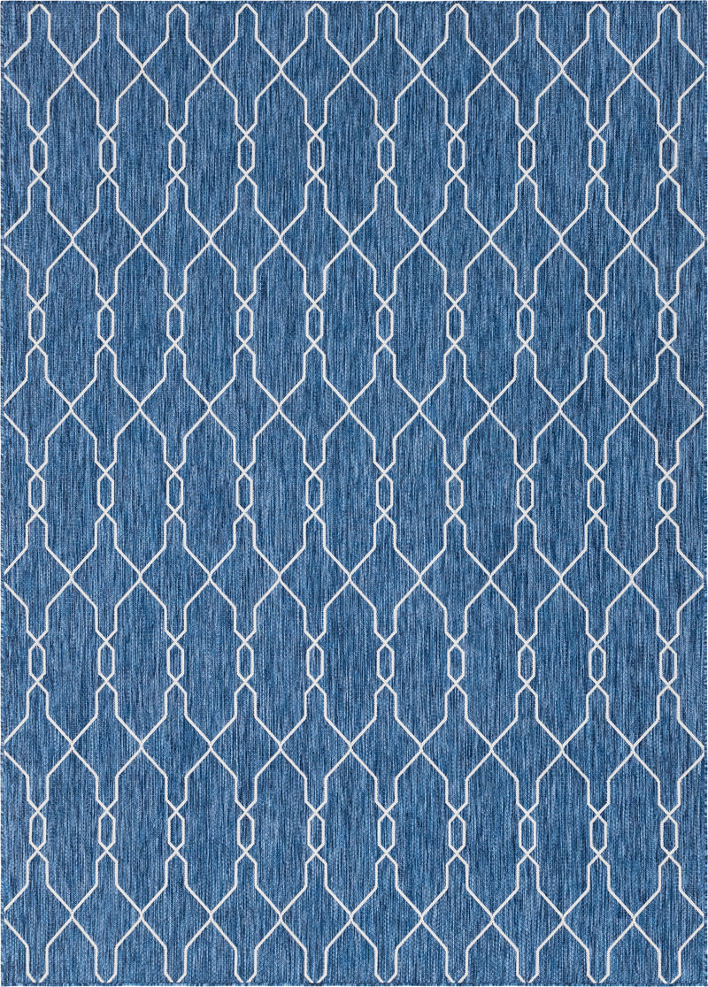 Unique Loom Outdoor Links Trellis Rug