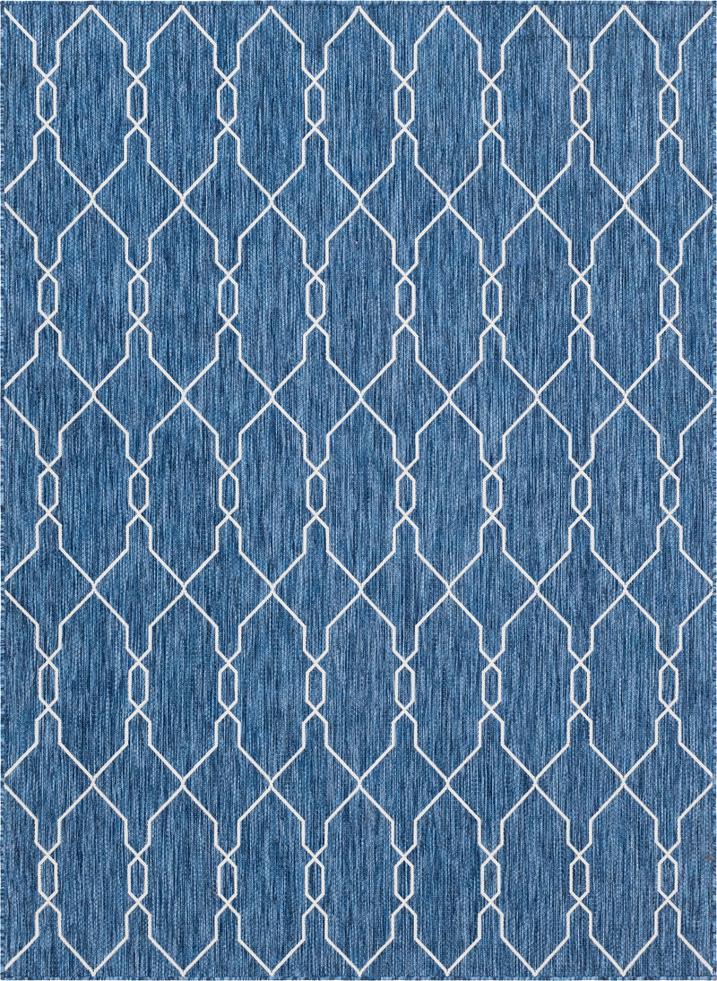 Unique Loom Outdoor Links Trellis Rug