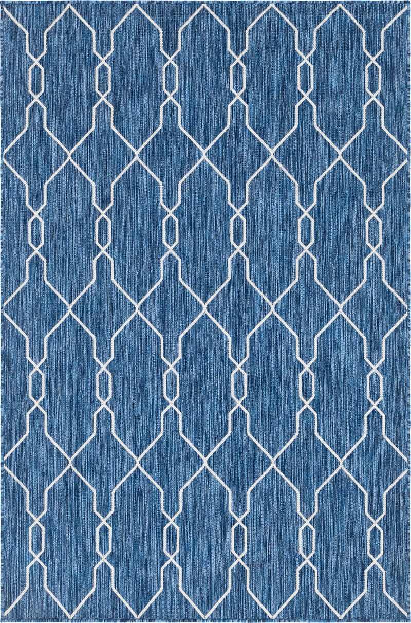 Unique Loom Outdoor Links Trellis Rug