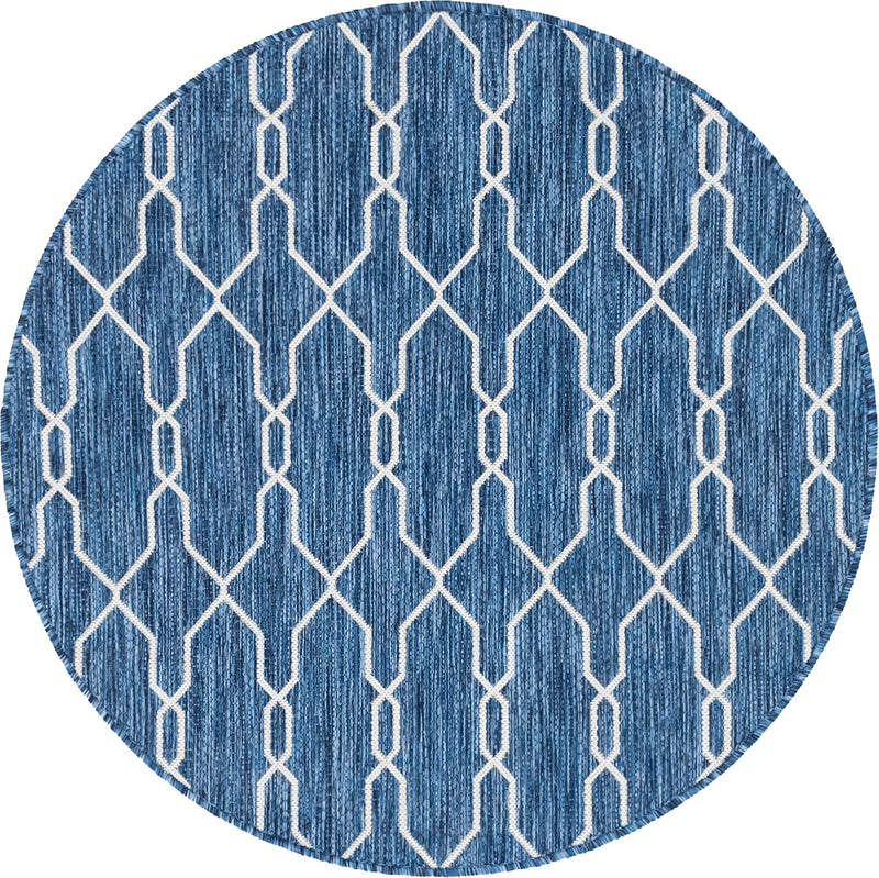 Unique Loom Outdoor Links Trellis Rug