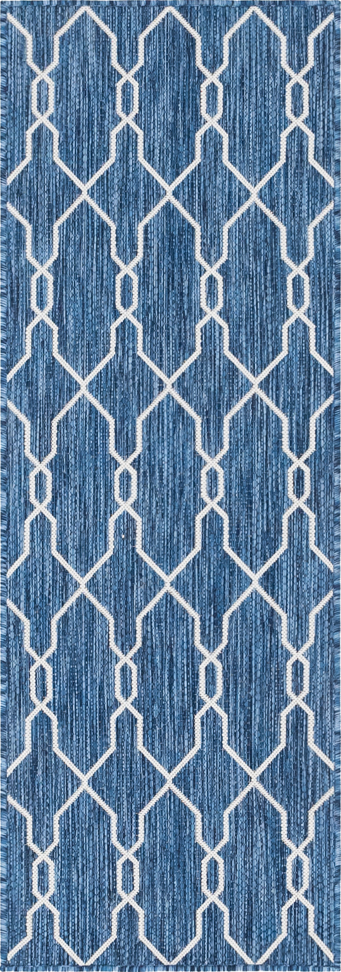 Unique Loom Outdoor Links Trellis Rug