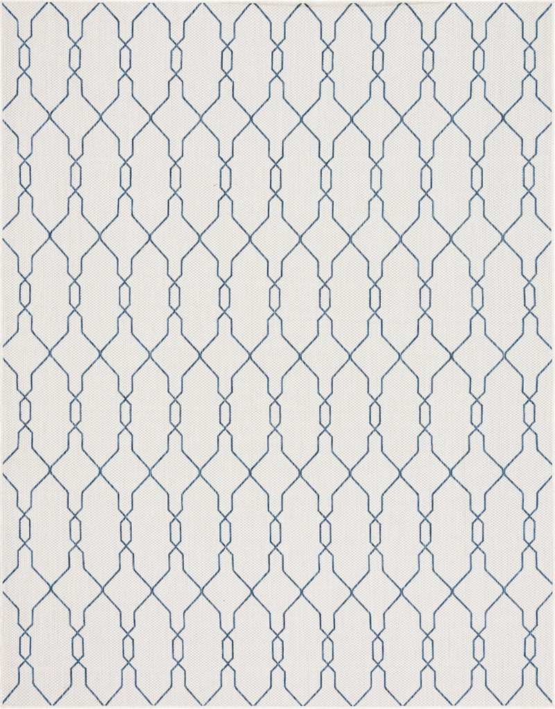 Unique Loom Outdoor Links Trellis Rug