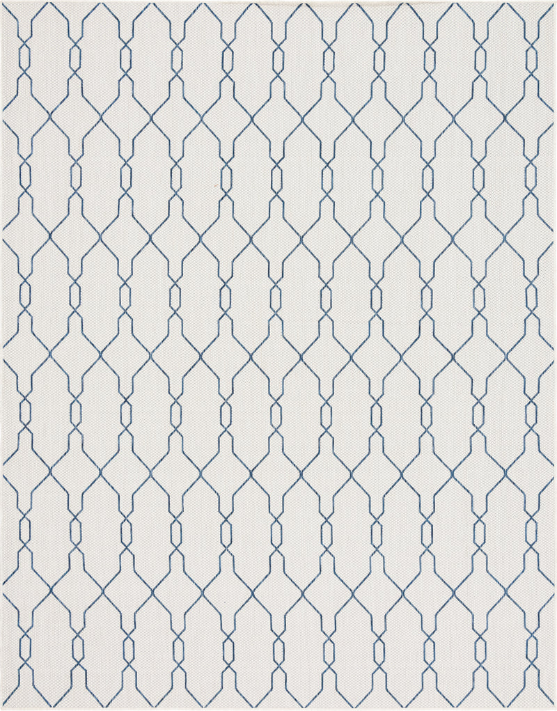 Unique Loom Outdoor Links Trellis Rug