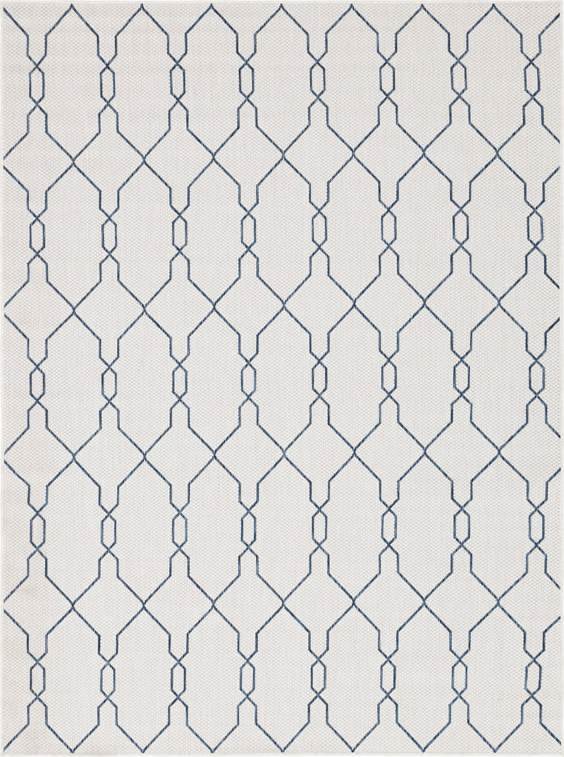 Unique Loom Outdoor Links Trellis Rug