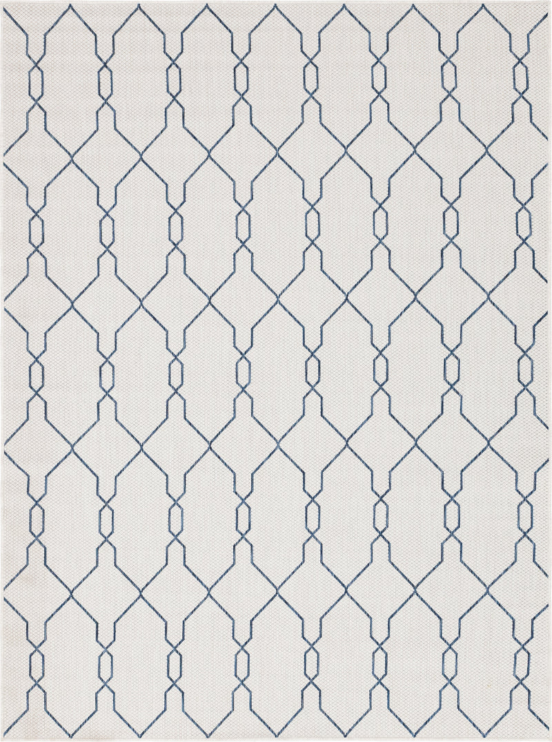 Unique Loom Outdoor Links Trellis Rug