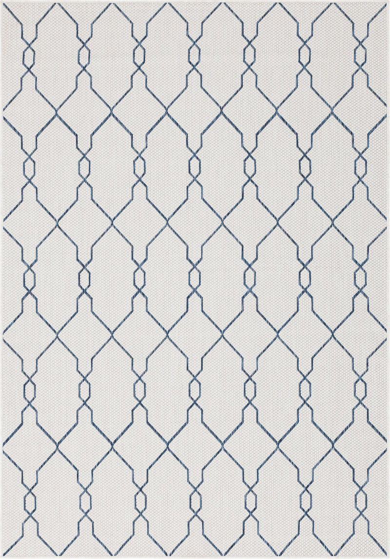 Unique Loom Outdoor Links Trellis Rug