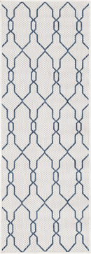 Unique Loom Outdoor Links Trellis Rug