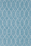 Unique Loom Outdoor Links Trellis Rug