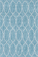 Unique Loom Outdoor Links Trellis Rug