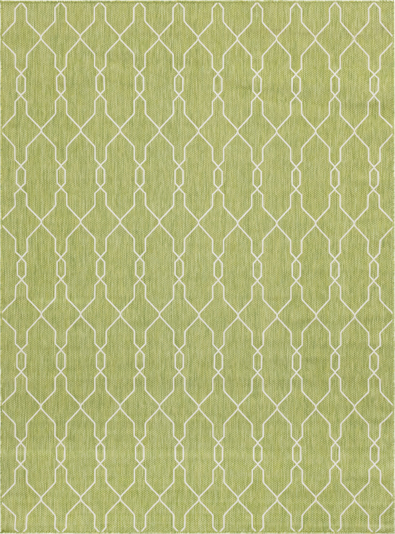 Unique Loom Outdoor Links Trellis Rug