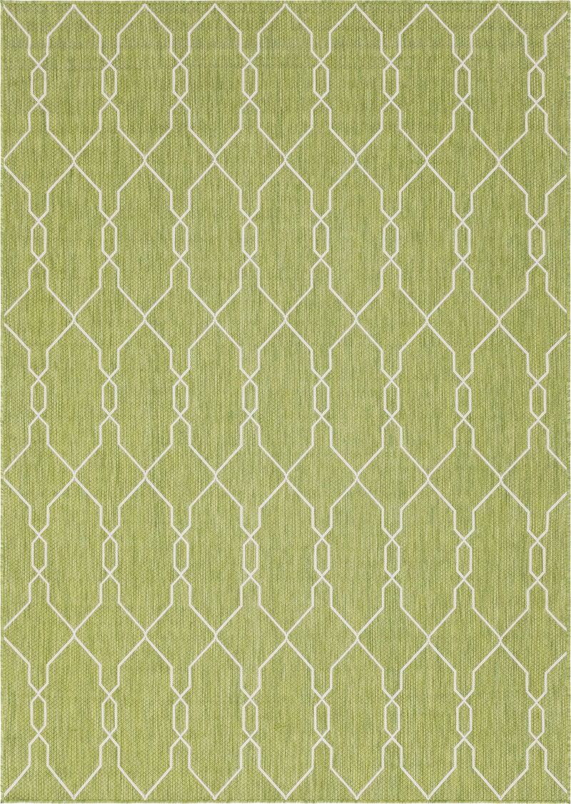Unique Loom Outdoor Links Trellis Rug