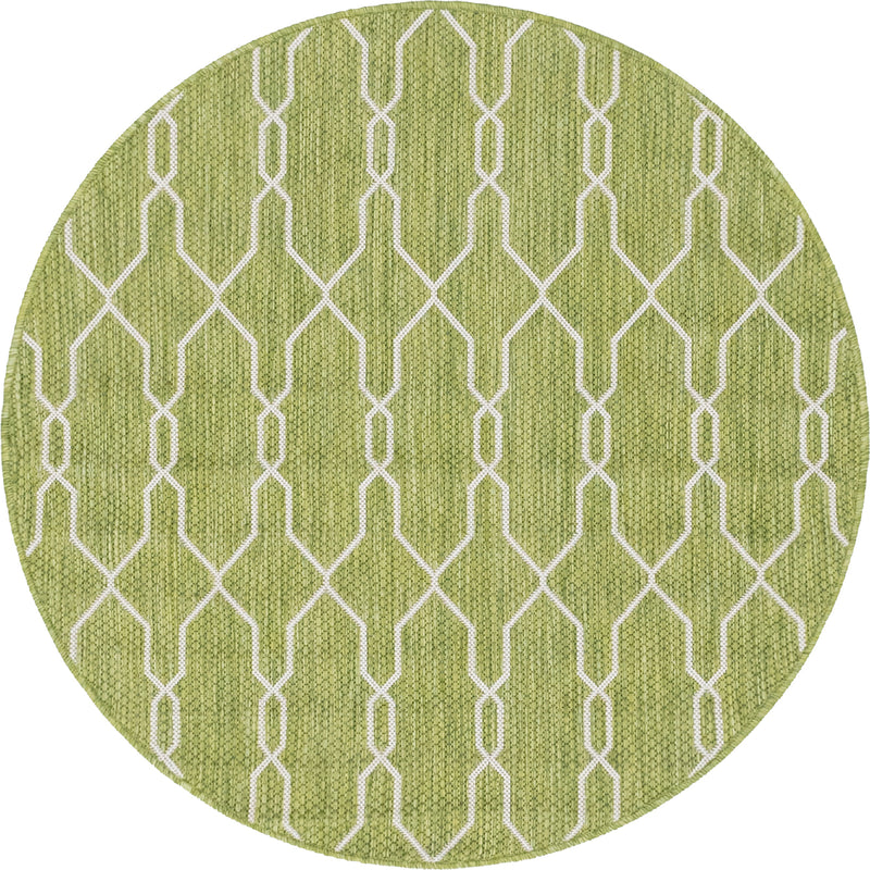 Unique Loom Outdoor Links Trellis Rug