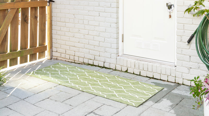 Unique Loom Outdoor Links Trellis Rug