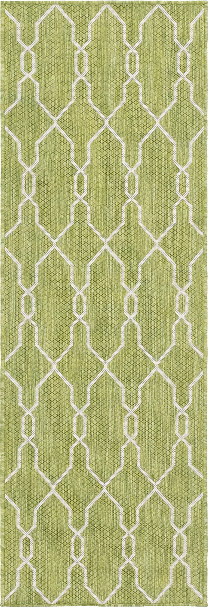 Unique Loom Outdoor Links Trellis Rug