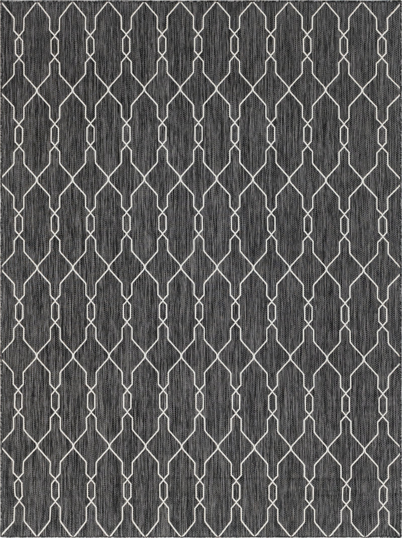 Unique Loom Outdoor Links Trellis Rug