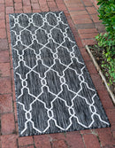 Unique Loom Outdoor Links Trellis Rug