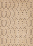 Unique Loom Outdoor Links Trellis Rug