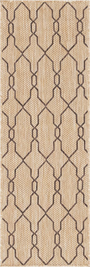 Unique Loom Outdoor Links Trellis Rug