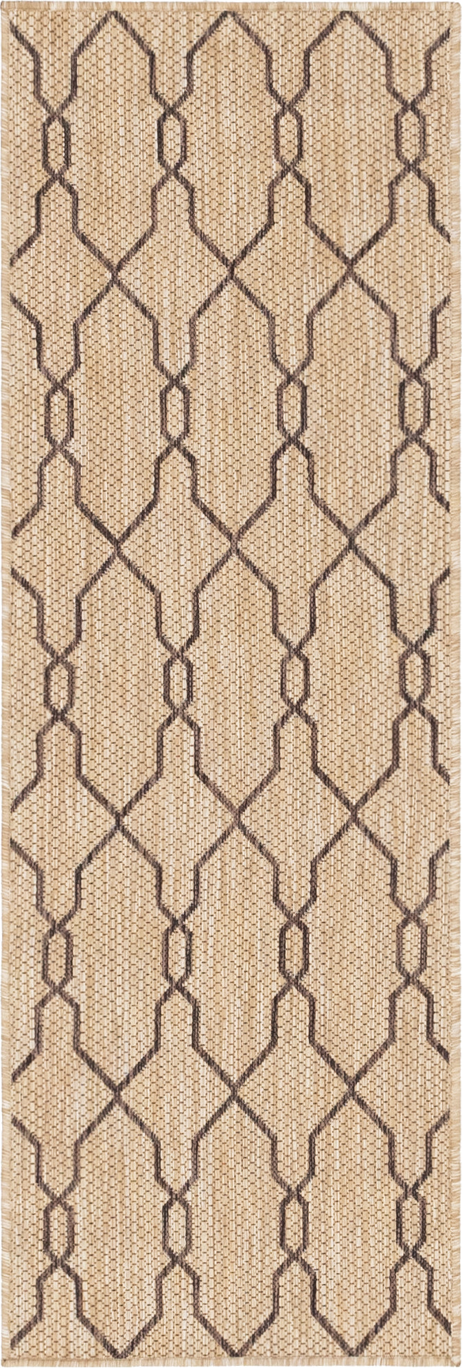 Unique Loom Outdoor Links Trellis Rug