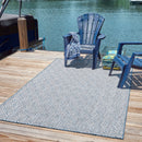 Unique Loom Outdoor Deco Trellis Rug