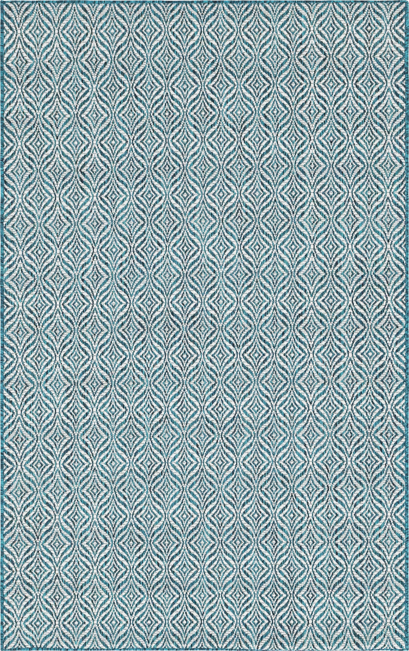 Unique Loom Outdoor Deco Trellis Rug