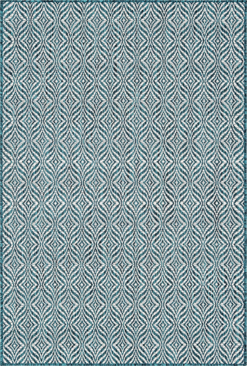 Unique Loom Outdoor Deco Trellis Rug