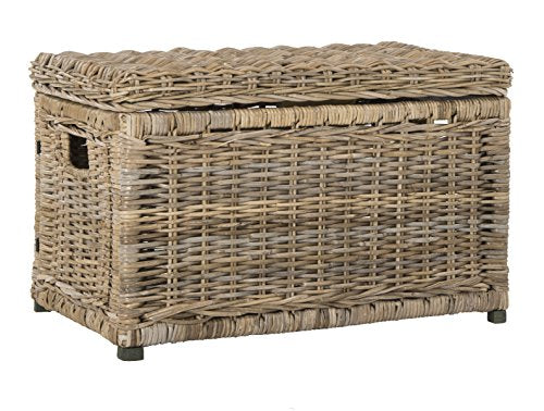 happimess Elijah 30" Wicker Storage Trunk, Natural