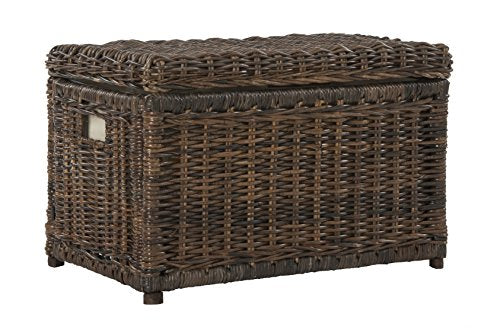 happimess Elijah 30" Wicker Storage Trunk, Natural