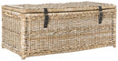happimess Caden 46" Wicker Storage Trunk, Natural