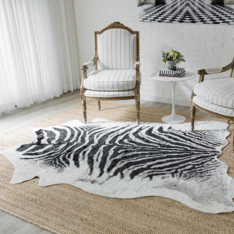 Momeni Acadia Zebra Rug