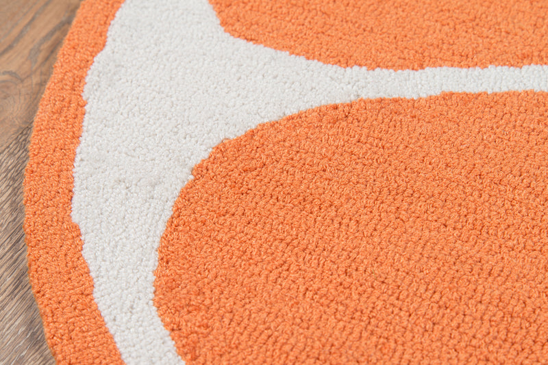 Momeni Cucina Orange Rug