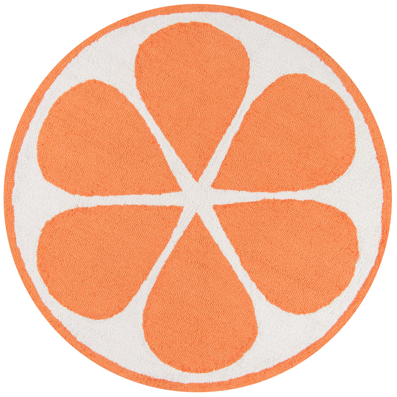 Momeni Cucina Orange Rug