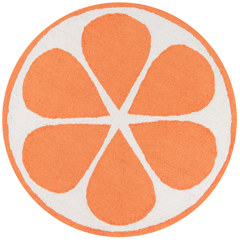 Momeni Cucina Orange Rug