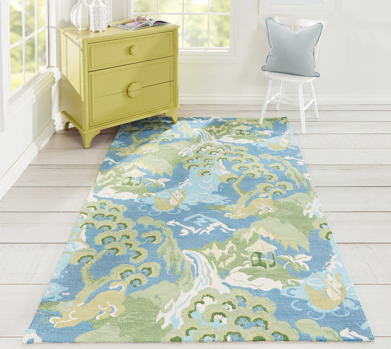 Momeni Madcap Cottage Embrace Adventure Road to Canton Rug