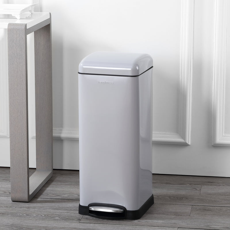 Jonathan Y Betty Retro 8-Gallon Step-Open Trash Can