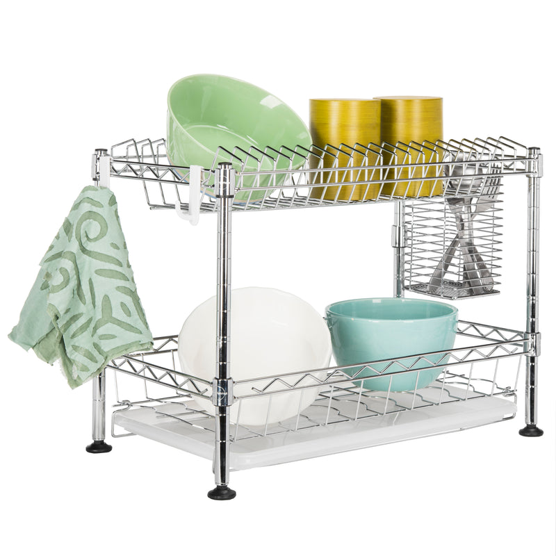 Jonathan Y Brooklyn 24" Adjustable Dish Rack