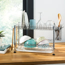 Jonathan Y Brooklyn 24" Adjustable Dish Rack