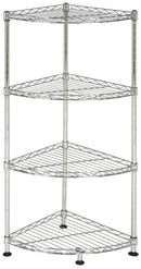 Jonathan Y Aleah 4-Tier Corner Storage Rack
